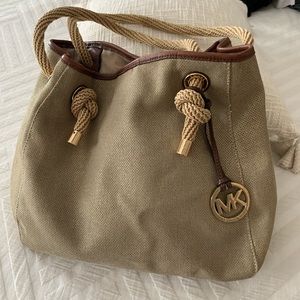 Michael kors metallic bag
